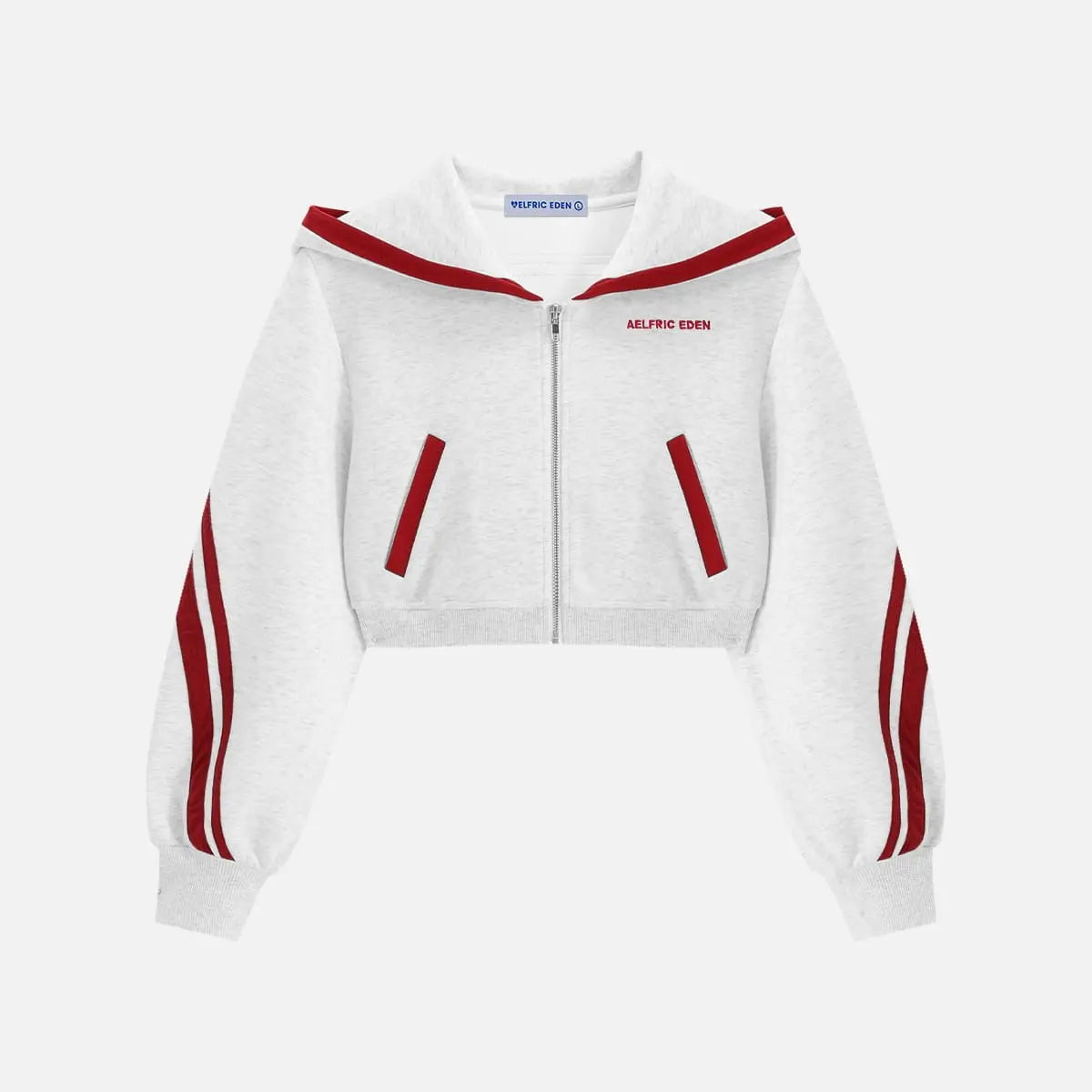 Striped Baggy Sweatpants & Hoodie