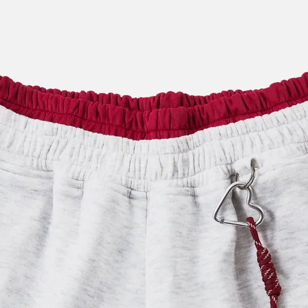 Striped Baggy Sweatpants & Hoodie